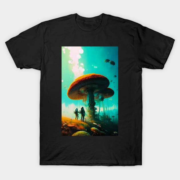 Abstract Another World Explorers T-Shirt by Voodoo Production